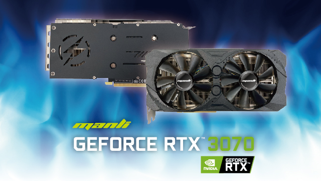 Manli GeForce RTX™ 3070 Released